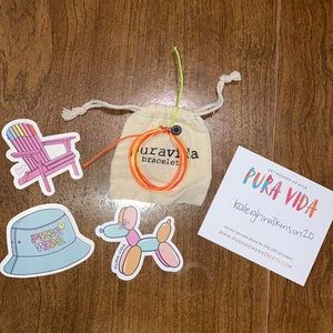 Neon pura vida bracelet